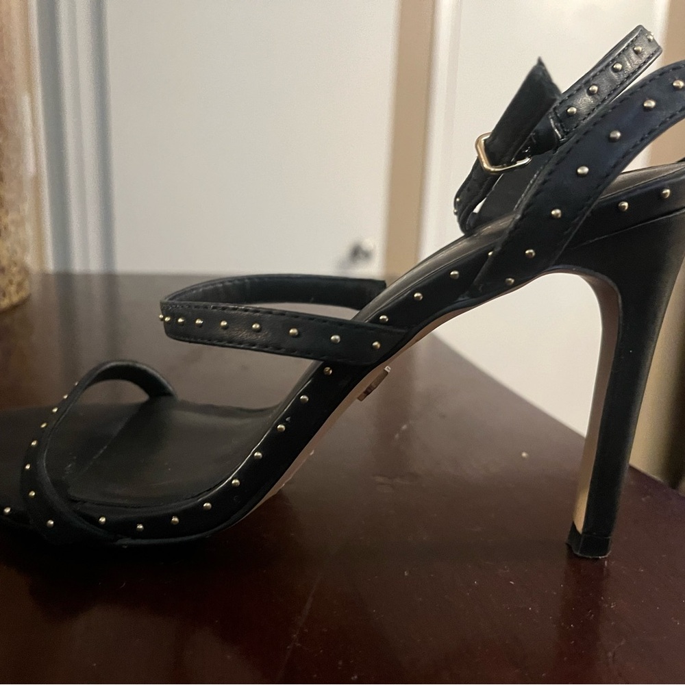Kurt Geiger Black Studded Stiletto Heels